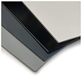 PVC Kunststoffplatte 2000x1000 mm - 1 Stück - seidenmatte PVC Platte, porenlos glatte Oberfläche - Kunststoffplatte 2mm weiß (RAL 9016) - leicht flexibel - (1 Stück - 200x100cm, 2mm weiß)