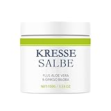 Aktiv Kressesalbe Plus, Kresse Salbe Gesichtscreme, Altersflecken Creme für das Gesicht, Feuchtigkeitsspendender Kressewirkstoff, Wunderwaffe Gegen Altersflecken und Pigmentflecken (1PC)