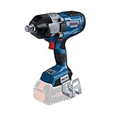 Bosch Professional BITURBO Akku-Drehschlagschrauber GDS 18V-1600 HC (3/4' mit hoher Durchzugskraft, 1.600 Nm Anziehmoment und 2.200 Nm Losbrechmoment, mit Leiterclip, ohne Akkus und Ladegerät)