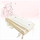 ULPYO Baby Cot Bumper, Weich,Atmungsaktiv Baby Bed Protection Sides Waschbar,Umfassender Schutz Babybett Nestchen Bettumrandung für Kinderbett,140x28cm