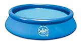 HAF® Quick Up Pool in blau mit den Maßen 457 x 122 cm - Selbstaufbauender & Selbst tragender Swimming Pool/Gartenpool/Aufstellpool ohne Filterpumpe