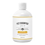 Badeshampoo für Haustiere, Duschgel für Hunde und Katzen, desodorierendes und duftendes Haustiershampoo, Duschgel für Katzenshampoo, Geruchsbeseitigung für Haustierwäsche, natürliches desodorierendes