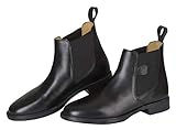 Kerbl Unisex Kinder rideankelstøvler klassisk Reitstiefelette, Schwarz, 35 EU