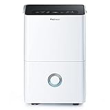 Pro Breeze Luftentfeuchter 30L in 24h Entfeuchtungsleistung - Elektrischer Luftentfeuchter mit WLAN & App - Feuchtigkeitssensor, 4L Wassertank, Timer, Ablaufschlauch - Gegen Feuchtigkeit, Schimmel