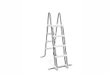 Intex POOL LADDER WITH REMOVABLE STEPS for use, Aluminium