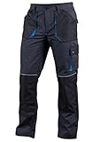 KEILOR Arbeitshose | Perfekt Hose mit Kniepolstertaschen für den Bodenbelagshandel von Arbeit Mechanikern | Arbeitshose für Herren | Fracht-Schwerlastarbeit | Langlebig Arbeitskleidung (Blau, 50)