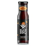 Black BBQ Sauce texas style. rauchig und scharfe amerikanische Barbecue Sauce | Pulled Pork| Steak | Ribs| Marinade | Grill Fleisch| Burger Sauce | Marinade