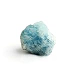 SHANGMAOYO Naturstein Bergkristall 1 stück naturblau rauh aquamarin kristall roh zerquetschte Stein heilende Exemplar Mineral schmuck DIY Dekoration Healing Crystals (Color : Aquamarine 20-30g)