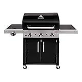 Char-Broil Performance 340B - 3 Brenner Gasgrill mit Seitenbrenner, Schwarz