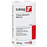 tubag TZM 10 0-4mm 25kg Trass-Zement-Mörtel - zur Verlegung und Verfugung von Naturstein-u. Betonwerksteinen