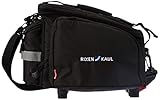 KLICKfix 0267RB Farradtasche Rackpack 2 Plus für Rackt Gepäckträgertasche, Schwarz, 35 x 30 x 23 cm