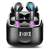 Bluetooth Kopfhörer, Kopfhörer Kabellos Bluetooth 5.3 Kopfhörer In Ear mit 4 ENC Mikrofon, 2024 Neue Kabellose Kopfhörer Noise Cancelling Earbuds mit USB-C, 40Std Tiefer Bass IPX7 Wasserdicht Ohrhörer