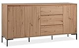 DEINE TANTE EMMA 003306 Korsika 51A Artisan Eiche Nb. Kommode Sideboard Stauraum Beistellkommode grifflos