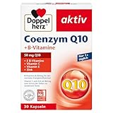 Doppelherz Coenzym Q10 + B-Vitamine - mit Zink, Vitamin B6, B12 und C als Beitrag zur normalen Funktion des Immunsystems - 30 Kapseln (1er Pack)