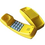 LoggyLand Kindertelefon für Spielturm Spielhaus (gelb)