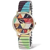 ChocoMoon™ Damen Armbanduhr (Modell 2017): stylish und kreativ - der besondere Schmuck Modische und individuelle Uhr für Frauen. Beliebt im Vintage Stil.