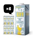 Oatly Haferdrink 'No Sugar' - Packung mit 6 (6 x 1 Liter)