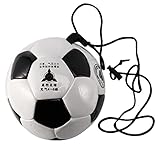 Nicfaky Trainingsball für Fußball, verstellbar, Bungee, elastisch, mit Seilgröße, 4 Fußball, für Sporttraining