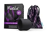 Merula Cup XL midnight (schwarz) - Die Menstruationstasse für die sehr starken Tage