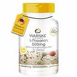 L-Theanin 500mg - 60 Tabletten - hochdosiert & vegan - Aminosäure | Warnke Vitalstoffe - Deutsche Apothekenqualität