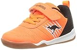 KangaROOS Unisex Kinder Super Court Ev Sneaker, Neon Orange Jet Black 7950, 32 EU