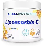 ALLNUTRITION Liposcorbin C Nahrungsergänzungsmittel in Pulverform mit Vitamin C, Zink - Unterstützt die Funktion des Immunsystems - Hat Antioxidative Eigenschaften - 300 g