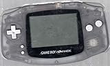 Game Boy Advance Handheld-Gaming-Konsole, transparent / blau