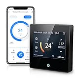 AVATTO Thermostat Smart WiFi Thermostat Programmierbar Raumthermostat Kompatibel mit Alexa, Google Home Sprachsteuerung Und Smart Life App Fernbedienung
