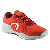 HEAD Unisex Kinder Sprint 3.5 Junior Tennisschuhe, Orange Dunkelrot, 36 EU