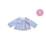 Schildkröt 651400027 - Kids Jacke Jeans mit Eulenanstecker, bis 36 cm