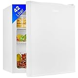 Bomann® Mini Kühlschrank 42 Liter | Getränkekühlschrank klein für Büro, Camping und Gaming | kleiner Kühlschrank leise 39 dB | Minibar mit wechselbarem Türanschlag | 51x45x45 cm | KB 7346 weiß