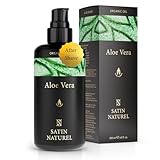 After Shave Herren 200ml - BIO Aloe Vera Gel + Hyaluron - Für die optimale Männer Pflege & Beruhigung der Haut ✓ After Shave Balsam + Gesichtspflege Männer ✓ Das Beste der Aloe Vera Pflanze ✓