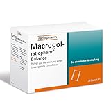 Macrogol-ratiopharm Balance: Befreit Sie sanft von chronischer Verstopfung und versorgt den Körper mit wichtigen Elektrolyten, 30 Dosier-Beutel.