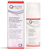 Q1 Q-Acne Complex, Aknecreme mit Salicylsäure, Pickelcreme für das Gesicht | Entfernt Pickel und Rötungen | Behandlung von jugendlicher und hormoneller Akne, Anti-Pickel-Creme 40ml