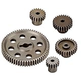 Differential Zahnrad Hauptmetall Stirnrad 64T 17T 21T 26T 29T Motorgetriebe RC Teil Playing Accessories für HSP Brontosaurus 1/10 Truck 94111