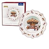 Villeroy & Boch – Annual Christmas Edition, Jahresteller, Jahresausgabe 2024, Premium-Porzellan, exklusives Sammlerstück, 23,5 x 23,5 x 3 cm