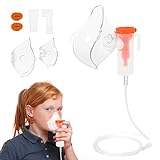 CARER SPARK Zubehör für Inhalatorschlauch und Mundstück Zubehörsets für Erwachsene und Kinder Universelles Vernebler-Set
