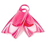 Aqua Speed Kurze Schwimmflossen für Kinder Mädchen I Gummiflossen I Kurzflossen Schwimmtraining I Training Flossen rosa I Snorkel Fins I Schwimmen I Swimming I Pink, Gr. 30-34 (M) I Frog