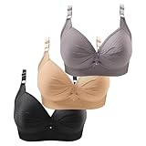 jacken Angebote, Damen-BHS, 3er Pack BH Damen mit Bügel Push Up BH Set Frauen Sexy Spitzen BH mit verstellbarem Starker Halt BH Bequem BHS für Alltag, Black Friday Werkzeug