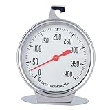 KOMUNJ Ofenthermometer für backofen, 0°C bis 400°C Edelstahl,backofen thermometer innen, Ofenthermometer Zum Backen