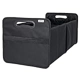 KHI Kofferraum-Organizer Kofferraumtaschen Autotasche Einkaufskorb faltbar robust hochwertig 50x31x35, Geschenk für Männer und Frauen, Camping