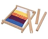 Betzold - Holz-Webrahmen Kinder klein 14cm - Weben Kindergarten Kunstunterricht