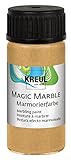 KREUL 73220 Magic Marble Marmorierfarbe, 20 ml, gold