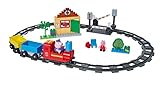 BIG-Bloxx Peppa Pig - Train Fun - Construction Set, BIG-Bloxx Set inklusive Peppa und Opa Wutz, 55 Teile, für Kinder ab 18 Monaten