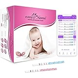 Easy@Home 50 Ovulationstest + 20 Schwangerschaftstest Frühtest - Empfidlich Kinderwunsch Fruchtbarkeitstests für Eisprung 25 mIU/ml und Schwangerschaftstests mit Optimaler Sensitivität