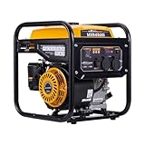 maXpeedingrods Inverter Stromgenerator 3500W Benzin 4 Takt mit zwei 230V Steckdosen Leise und leicht als Notstromaggregat hausversorgung für Garage Werkstatt Baustelle