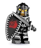 LEGO 8831 - Minifigur schwarzer Ritter aus Sammelfiguren-Serie 7