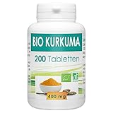 Bio Kurkuma - 400 mg - 200 Tabletten