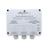 Offgridtec Umschaltstation für Netzvorrangschaltung USV Betrieb US-16 230V 16A 3600W