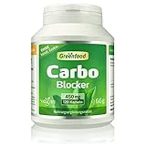 Carbo Blocker, 450 mg, hochdosiert (White Kidney Extrakt, 10:1), 120 Kapseln – reich an natürlichem Phaseolin. OHNE künstliche Zusätze. Ohne Gentechnik. Vegan.